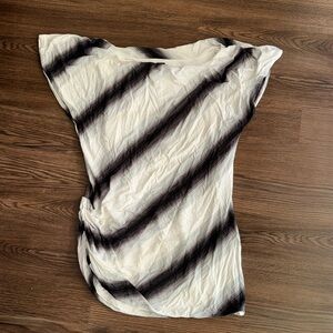 White House Black Market multicolored striped shirt